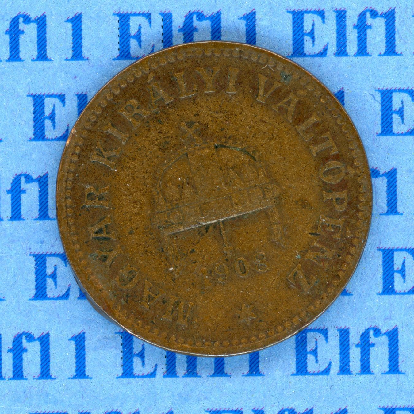Alle Münzen: HUK___0.02 1908 -ss 2 Fillér – Gebraucht aus Widnau von Elf11