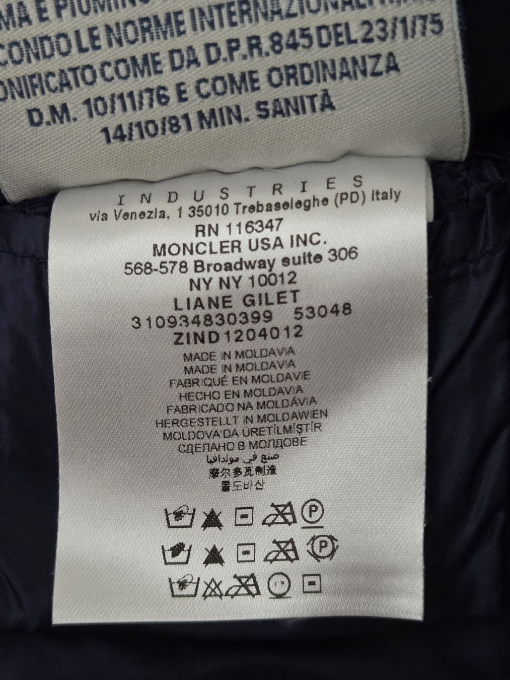 Moncler Gilet & Giacche senza maniche: Moncler, schöne Weste, Gilet – Nuovo (secondo la descrizione) da Wiesendangen venduto da Sinhuk 6