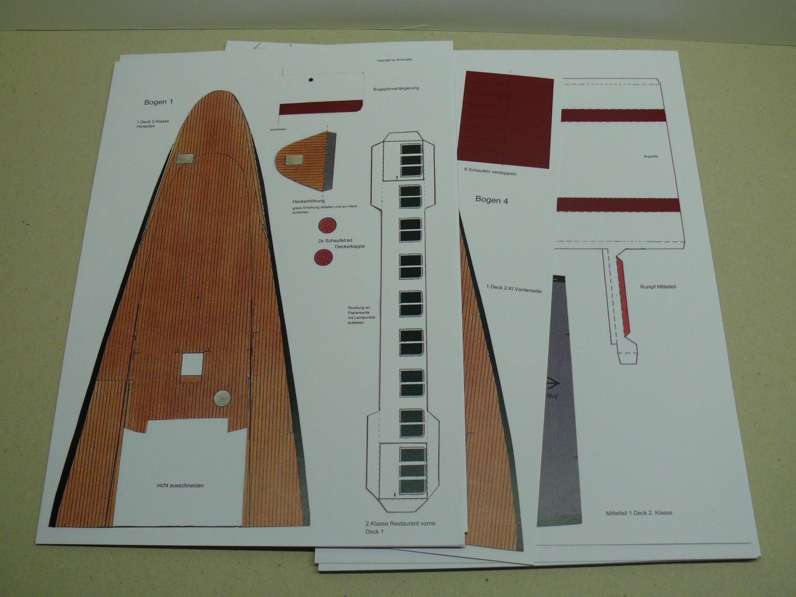Kit di modellismo & Modellini statici: modellbau / Basteln – Nuovo (secondo la descrizione) da Luzern venduto da Haheka