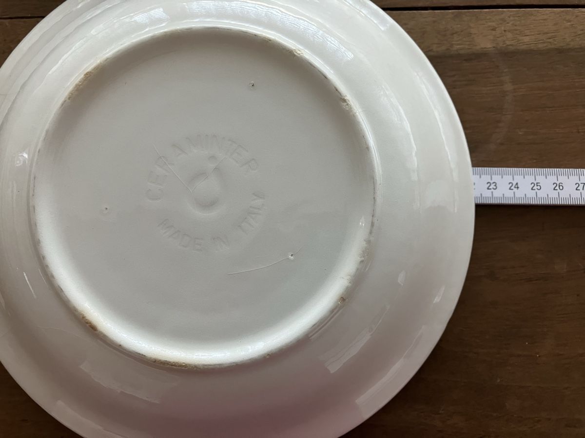 Teller: 3 tessiner Suppenteller – Gebraucht aus losone von china06 2