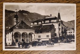 Brunnen, Schweizerhof, Apotheke, Oldtimer 1931