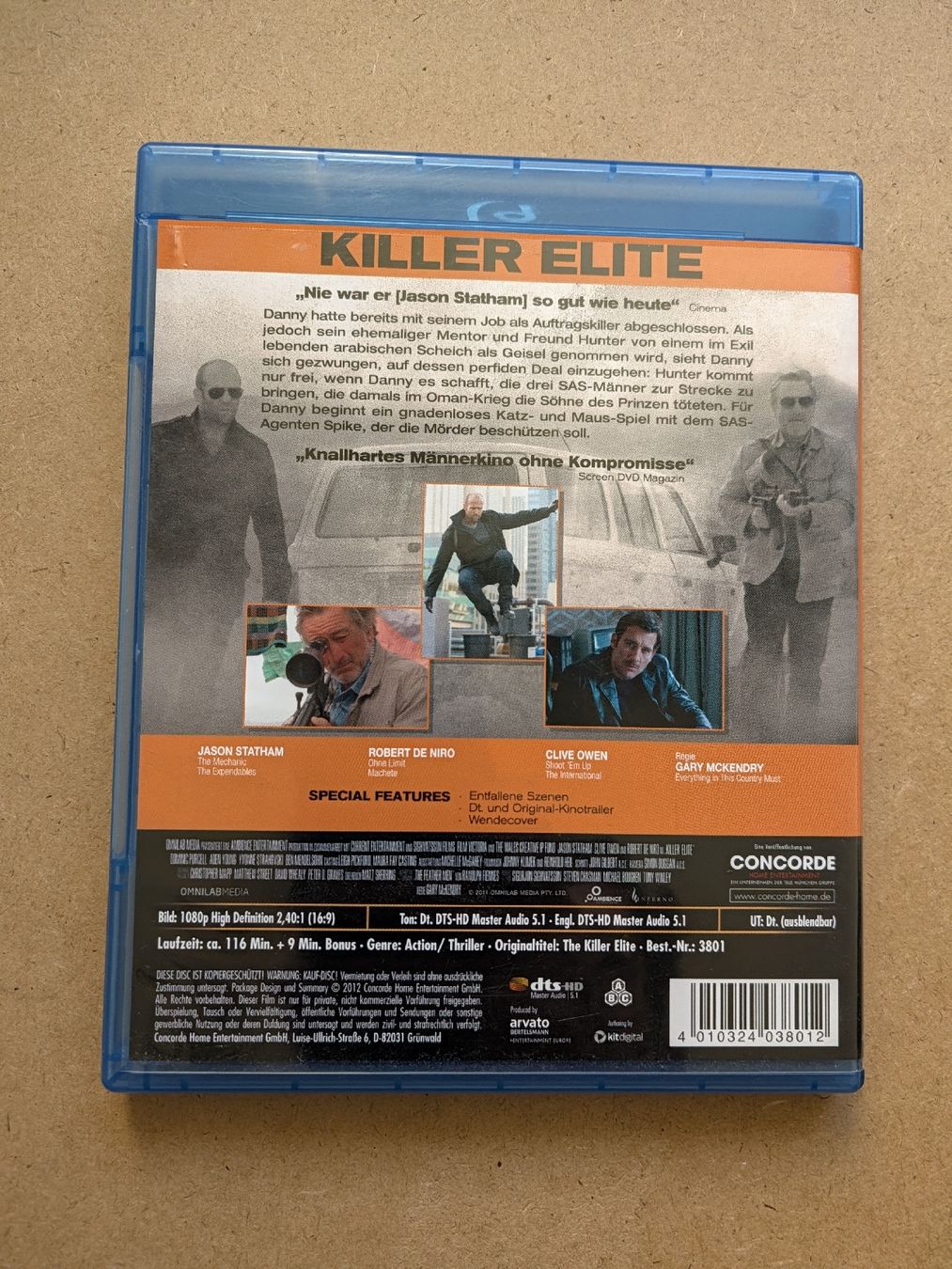 Tous les DVDs: Killer Elite Blu-ray – D'occasion à Chur par FreakofRarity 1