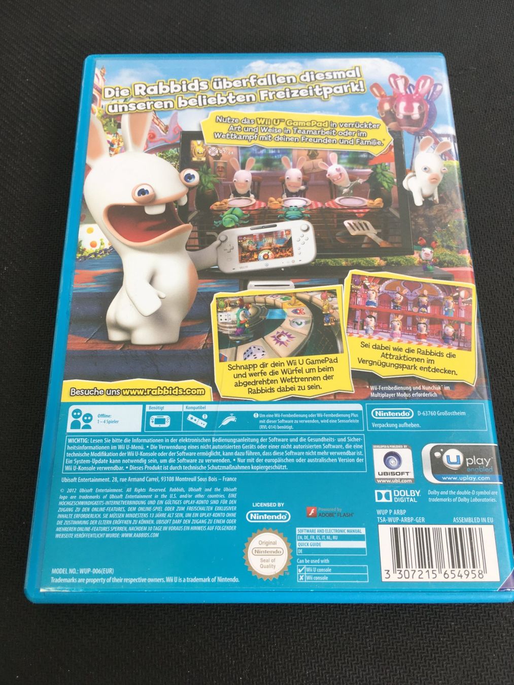 Nintendo Giochi: Rabbids Land - Nintendo Wii-U – Usato da St.Gallen venduto da Punktchen01 1