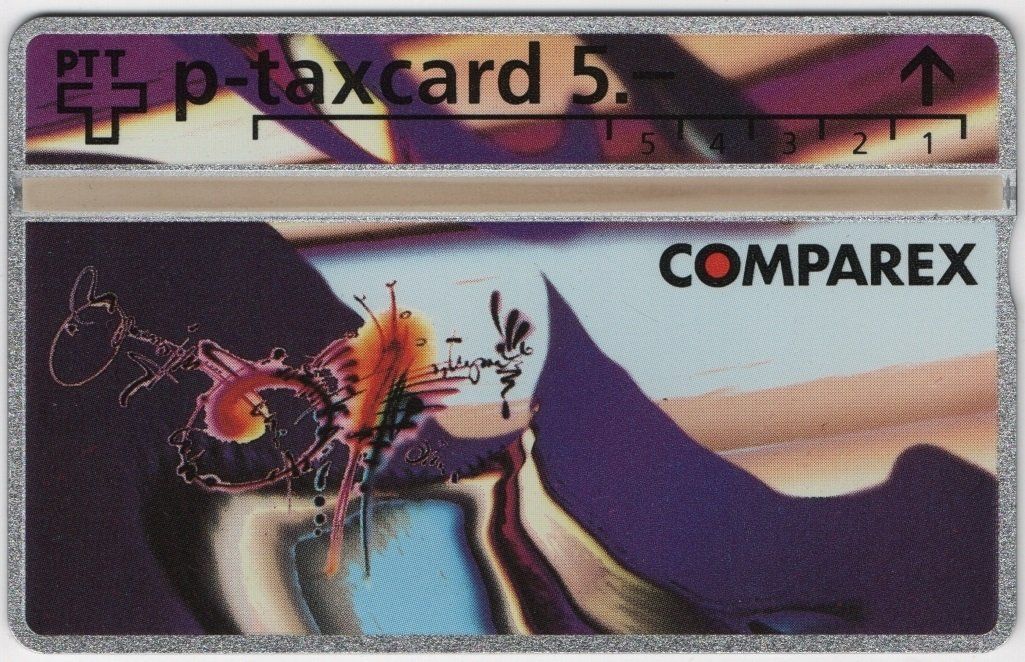 Telefon- & Taxkarten: 5 CHF COMPEREX - seltene Kunden Taxcard – Neu (gemäss Beschreibung) aus Eglisau von Chperfins