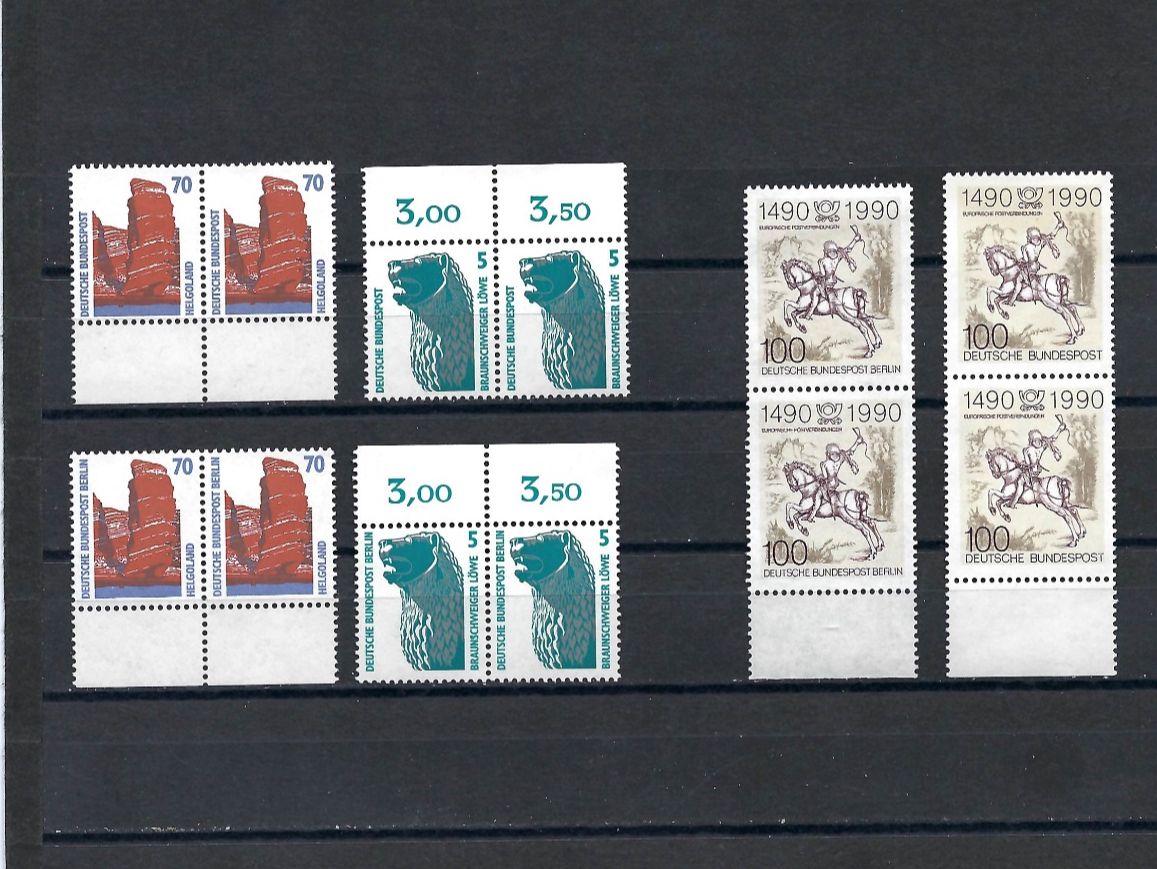 Tutti i francobolli: Gemeinschaftsausgabe Deutsche Bundespost + Berlin – Nuovo (secondo la descrizione) da Bronschhofen venduto da Imsr