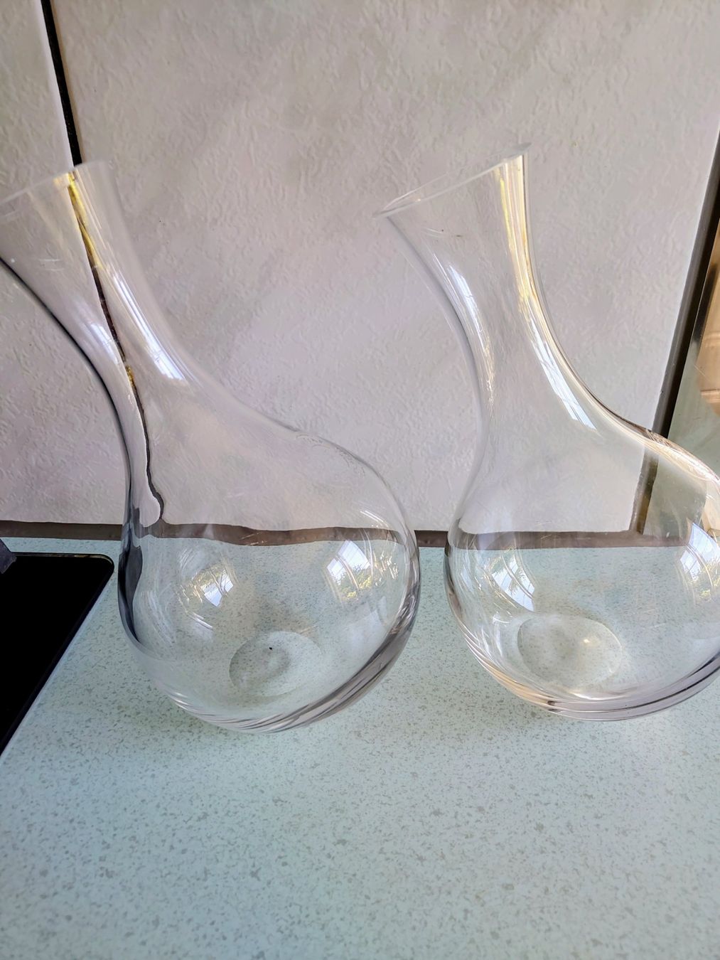 Carafes: 2 schöne Design Weinkaraffen – D'occasion à Zürich par Meisen4