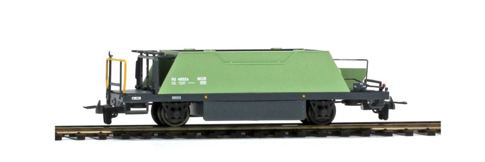 Wagon BEMO 2253 251 HOm – MGB Fd 4851 Schotterwagen Gris (Occasion)