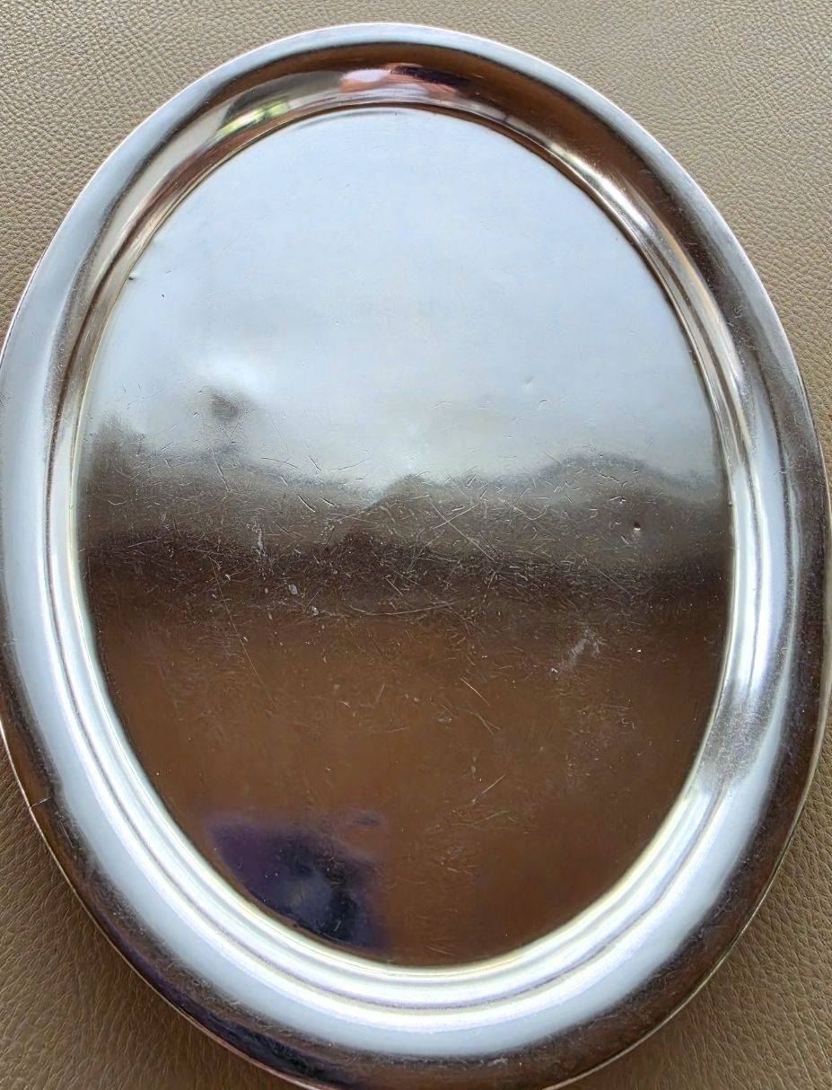 Piatti di portata: Silber-Tablett Serviertablett Oval 21cm Vintage – Usato da Flaach venduto da ker_6ml7 1