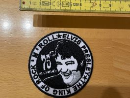 Elvis Presley Patch Sticker Aufnäher Metal Rock Band