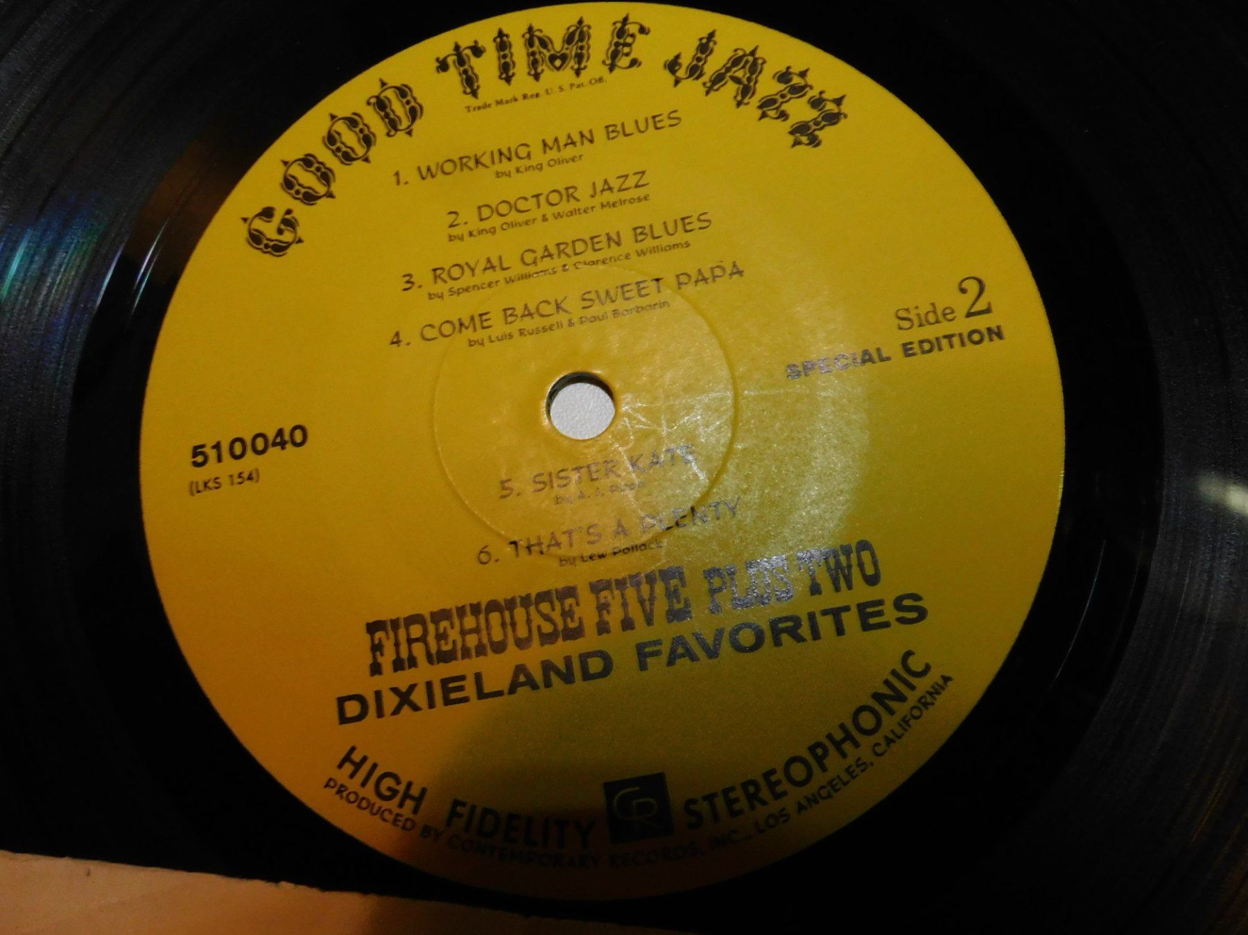 Dischi in vinile: LP Dixieland Fovorites Firehouse Five Plus Two – Usato da Sursee venduto da 76 2
