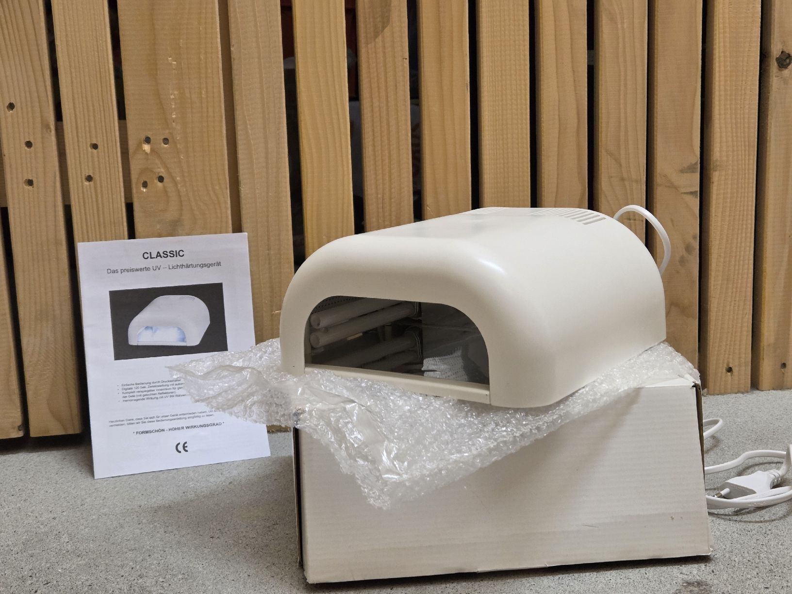 Smalto per unghie: UV-Nagellacktrockner, neuwertig, Timer – Nuovo (secondo la descrizione) da Emmen venduto da GrabandGo