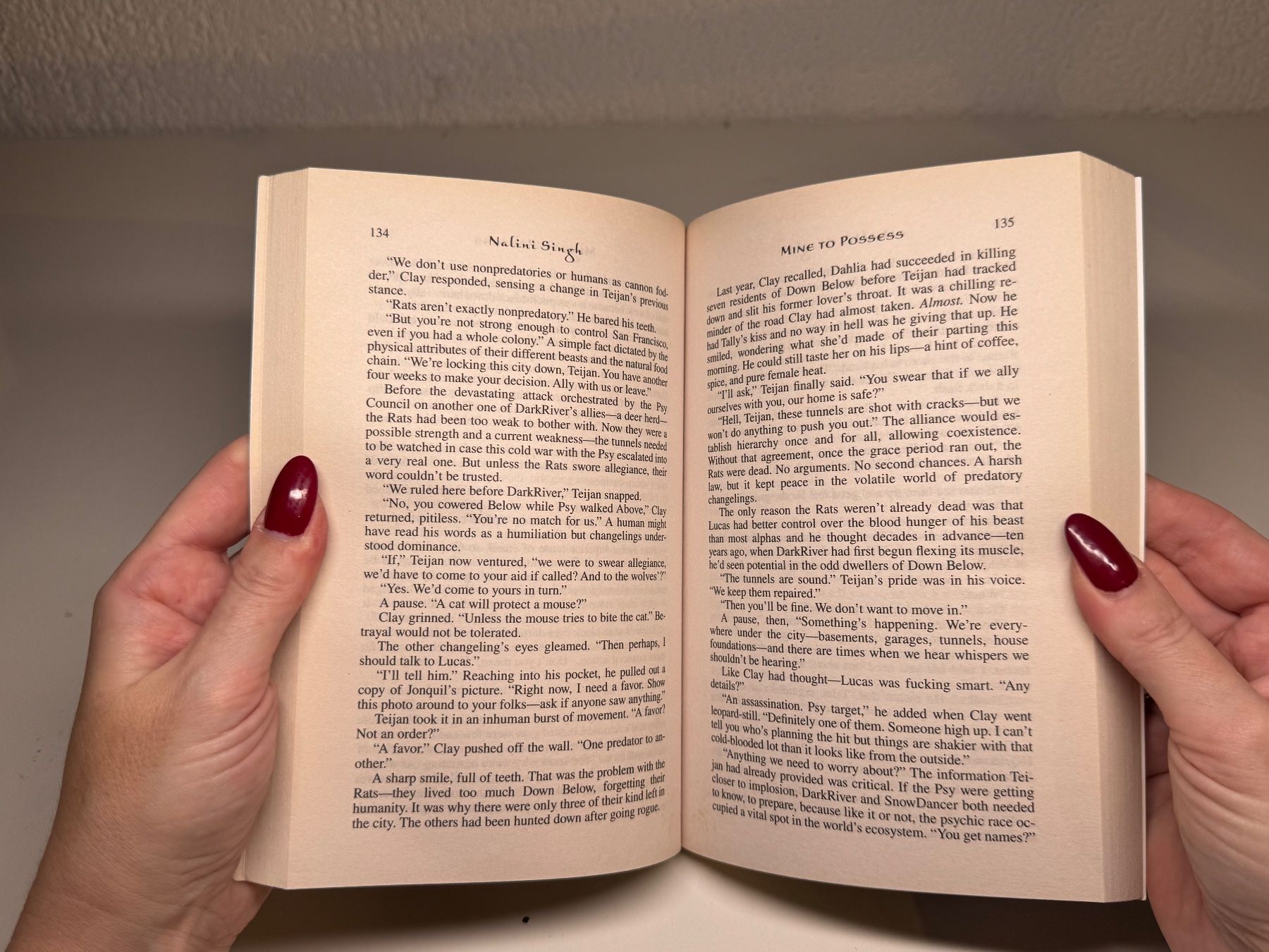 Bücher: NOVEL: Nalini Singh, Mine to Possess – Gebraucht aus Grosswangen von English_books 6