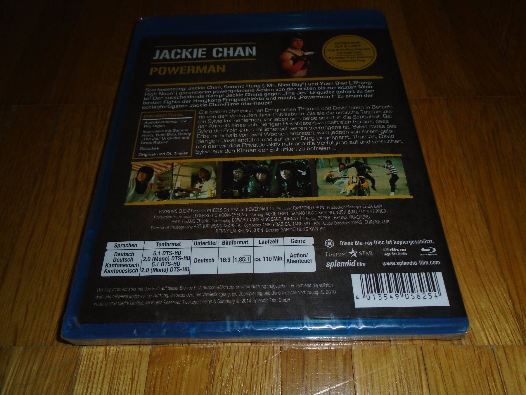 Tutti i DVDs: Jackie Chan - Powerman - UNCUT – Nuovo e nell'imballaggio originale da Basel venduto da havsok 1