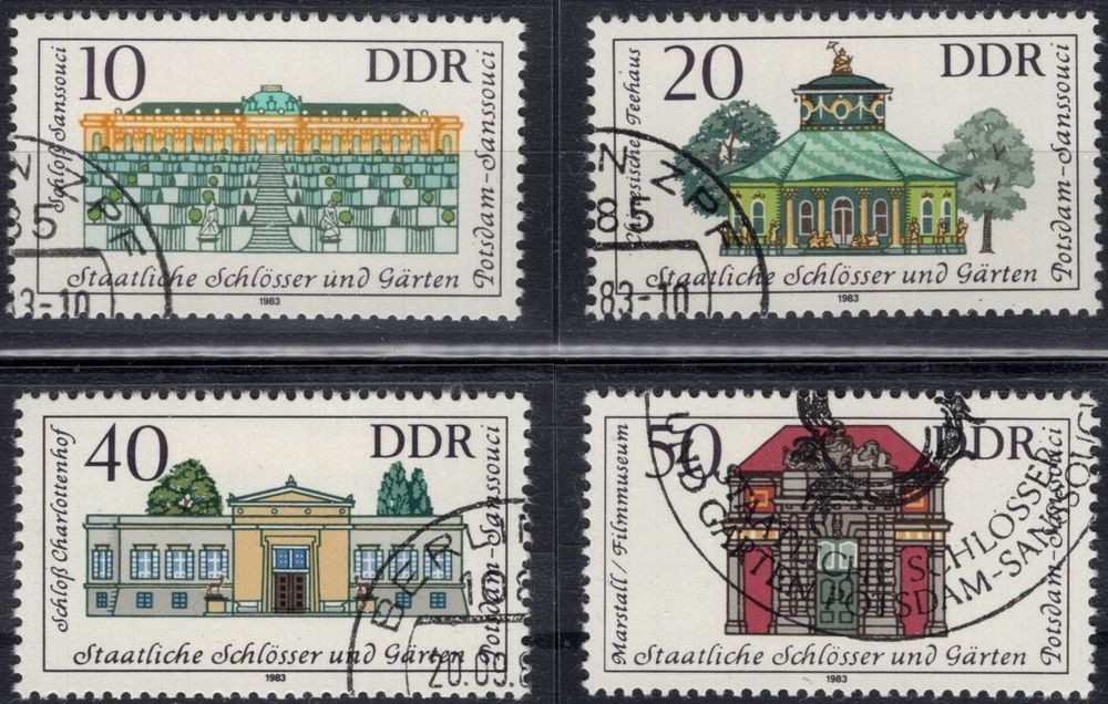 schöne Serie Schlösser und Gärten aus der DDR Kaufen auf Ricardo