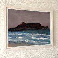 Kapstadt Tafelberg Impressionismus Kunst Südafrika Meer Bild
