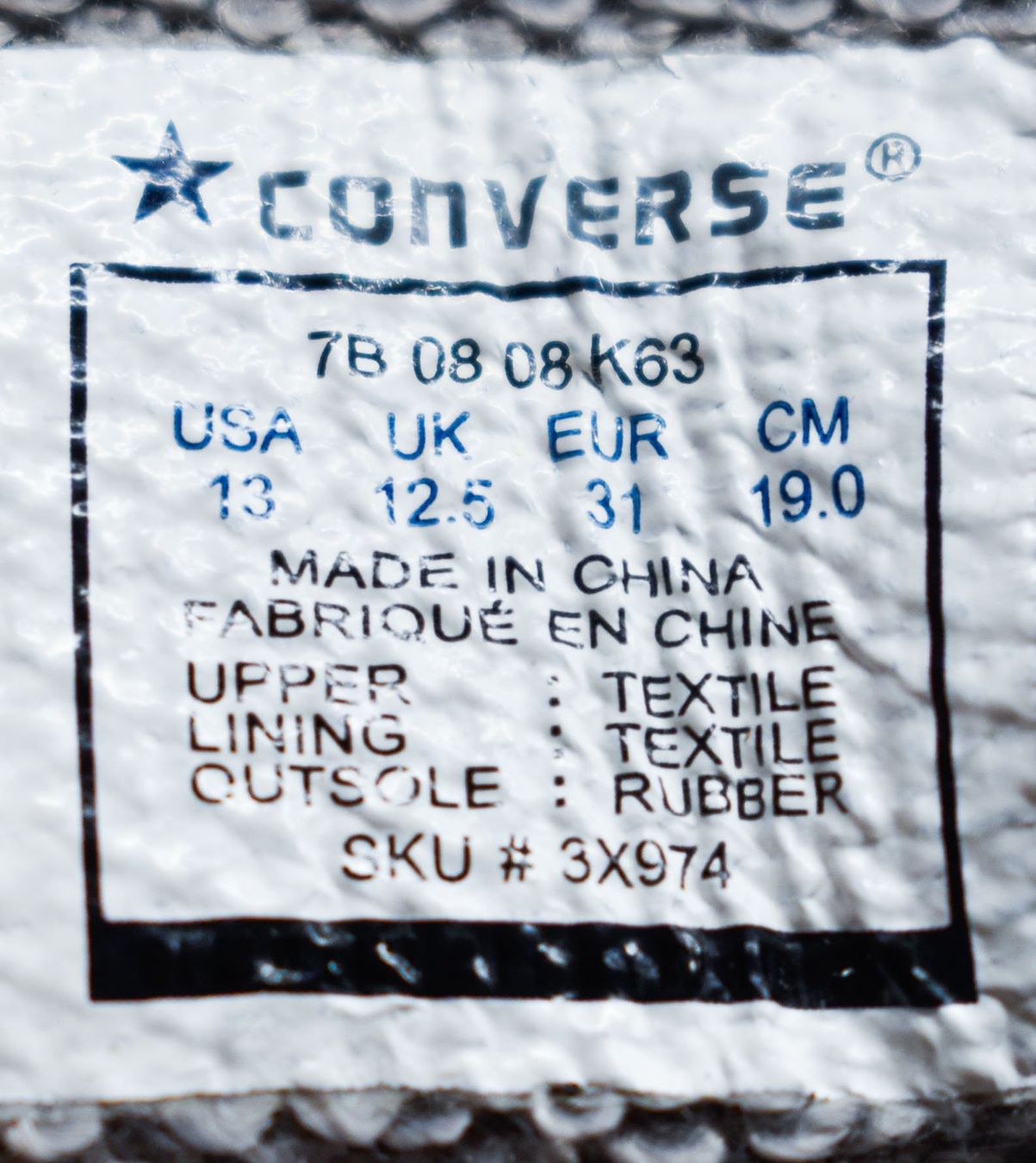 Converse Scarpe per ragazzi: Converse All Star Turnschuhe Stoff Kinder Grösse 31 – Usato da Biel/Bienne venduto da tim_pww5 7
