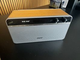 Radio numérique Sony DAB/FM XDR-FP1 bois argenté