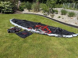 Kite Wainman Rabbitgang 2.0, Smoke 9 m2 + Mr. Green 7.5 m2