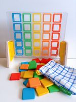 Lovevery Quadro Drop & Match Dot Catcher Mosaic 5x5 Helper