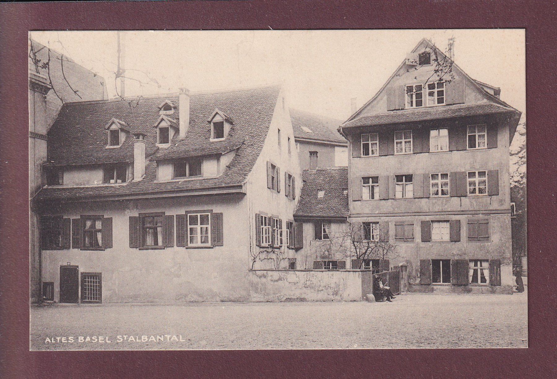 Cartes postales: Altes BASEL - St. Albantal – D'occasion à Pully par nicecards
