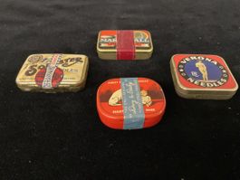 4 Antike Dosen mit Grammophonnadeln , Vintage Sammelobjekte