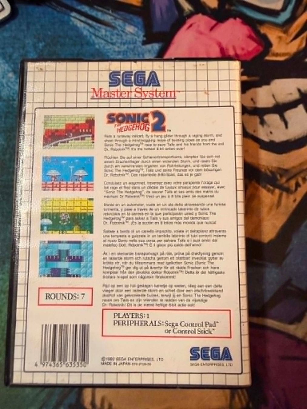 Sega Giochi: Sonic the Hedgehog 2 Sega Master System – Usato da Giubiasco venduto da Ticinerd 1