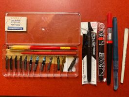 Kalligraphie Set plus Flüssigkeit