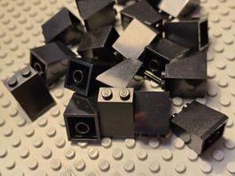 LEGO 12x Dachstein 2x2x2 (3678) schwarz