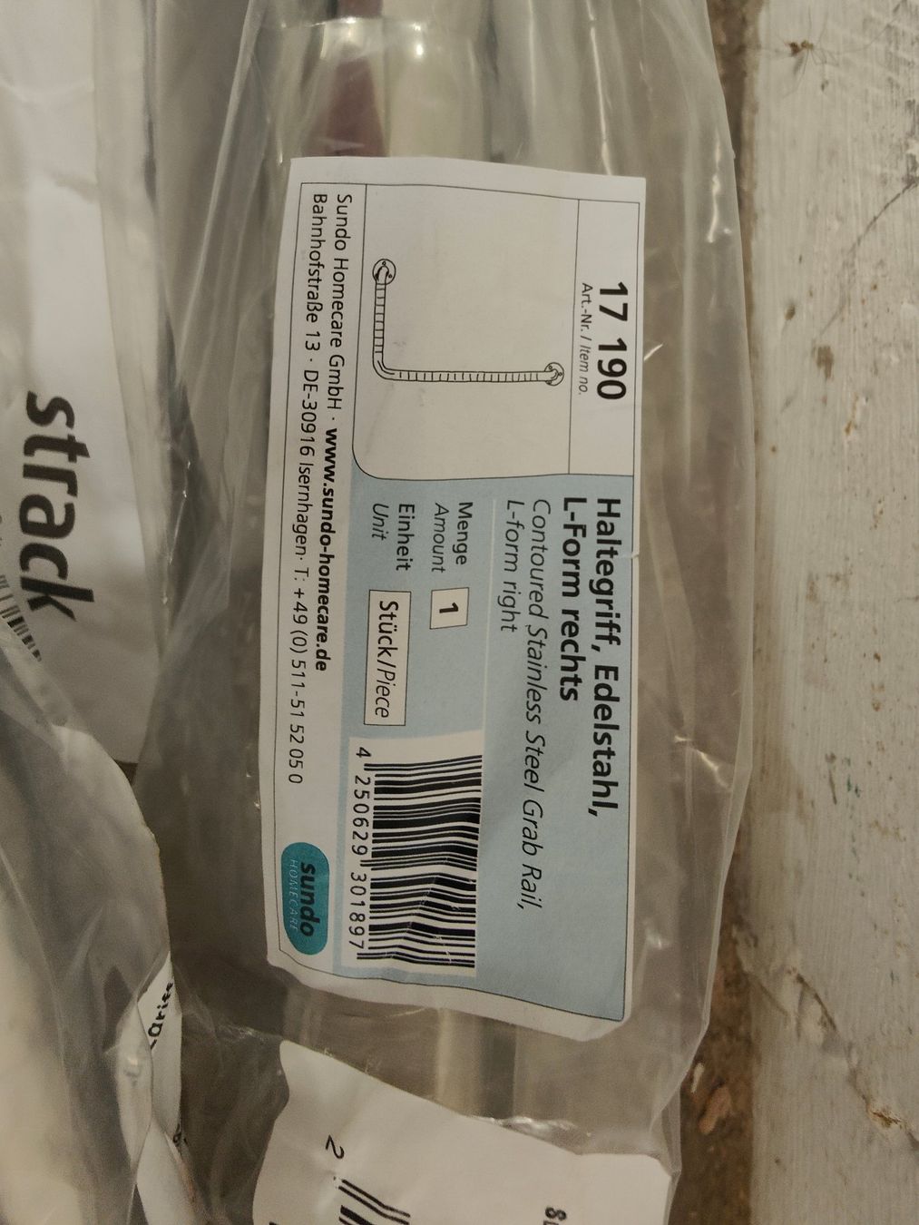 Fixations: Haltegriff Edelstahl – D'occasion à Trimbach par Tripoli_Trimbach 1