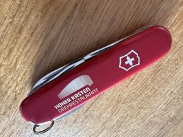 Victorinox Taschenmesser Bänziger CH-9434 Au Messer
