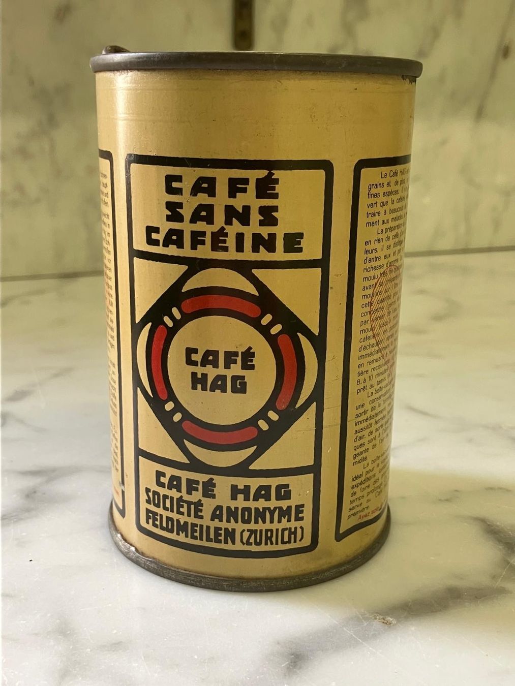 Zuckerdosen: Kaffee HAG, Vacuum Dose - ungeöffnet – Gebraucht aus Regensdorf von 7ws8 1
