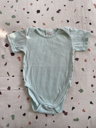 Baby Body, kurzarm, hellblau Gr. 74/80, Smile