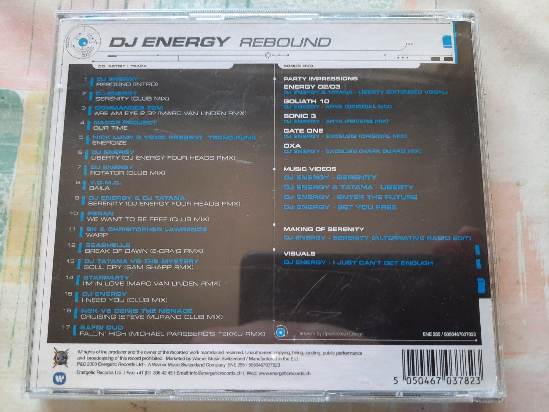CD: CD DJ Energy - rebound  – Usato da Pully venduto da bro_n52j 1