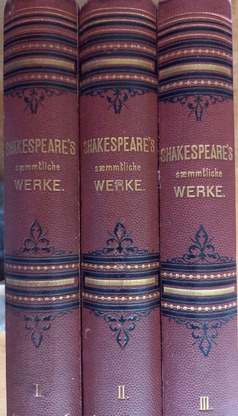 Bücher: Shakespeares Werke Bücher Bd. I - III – Gebraucht aus Zollikon von TimeIsMoney 3