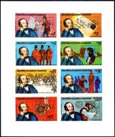 ÄQUATORIALGUINEA 1979 SIR ROWLAND HILL *OHNE GUMMI* -