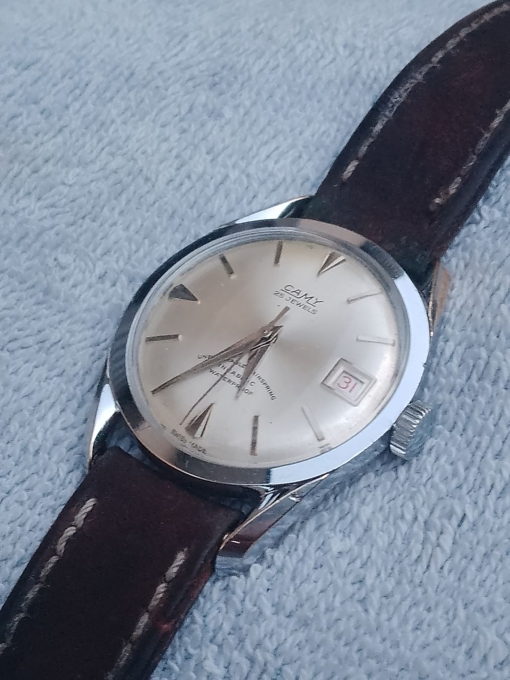 Swiss Orologi: Camy handaufzug 33mm läuft super – Usato da Agno venduto da sam2608 2