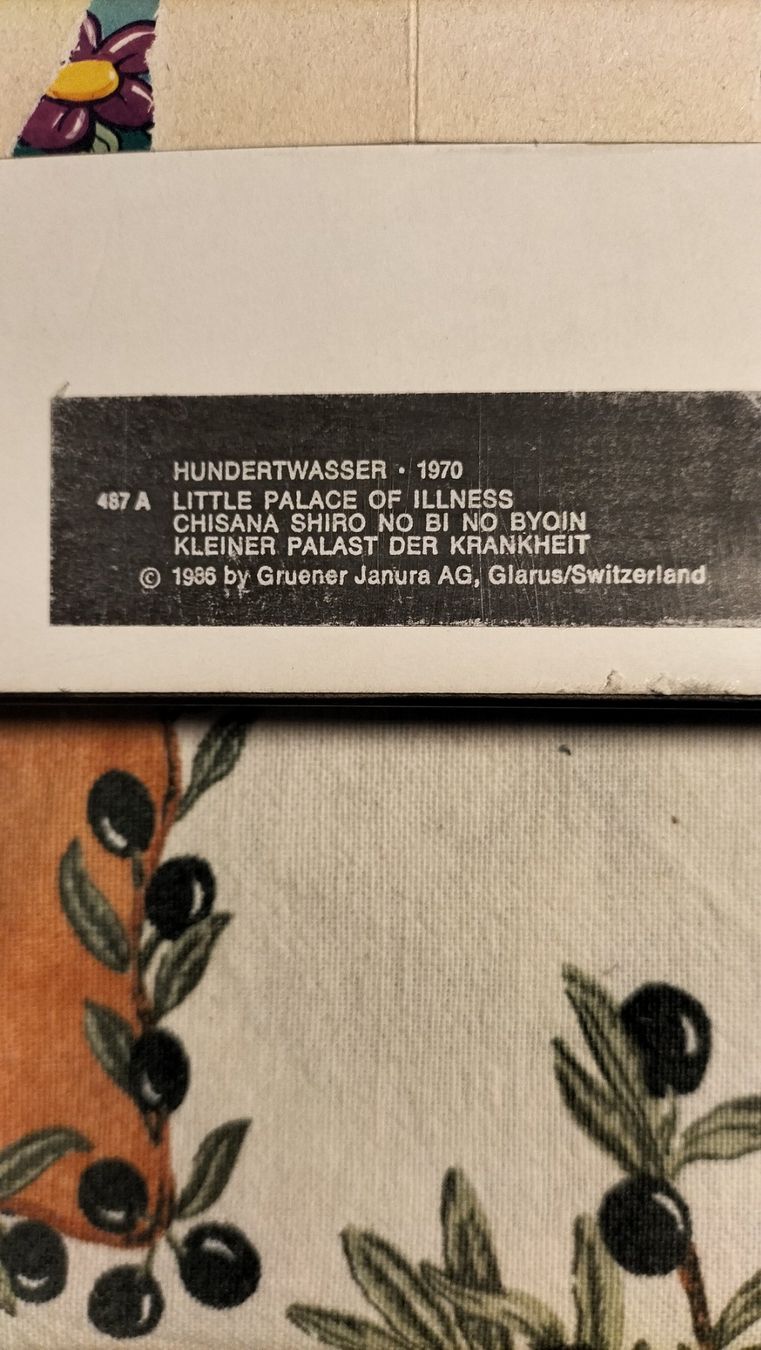 Poster & Bilder: 3 Bilder von Hundertwasser – Gebraucht aus Frauenfeld von bor_rsj8 6