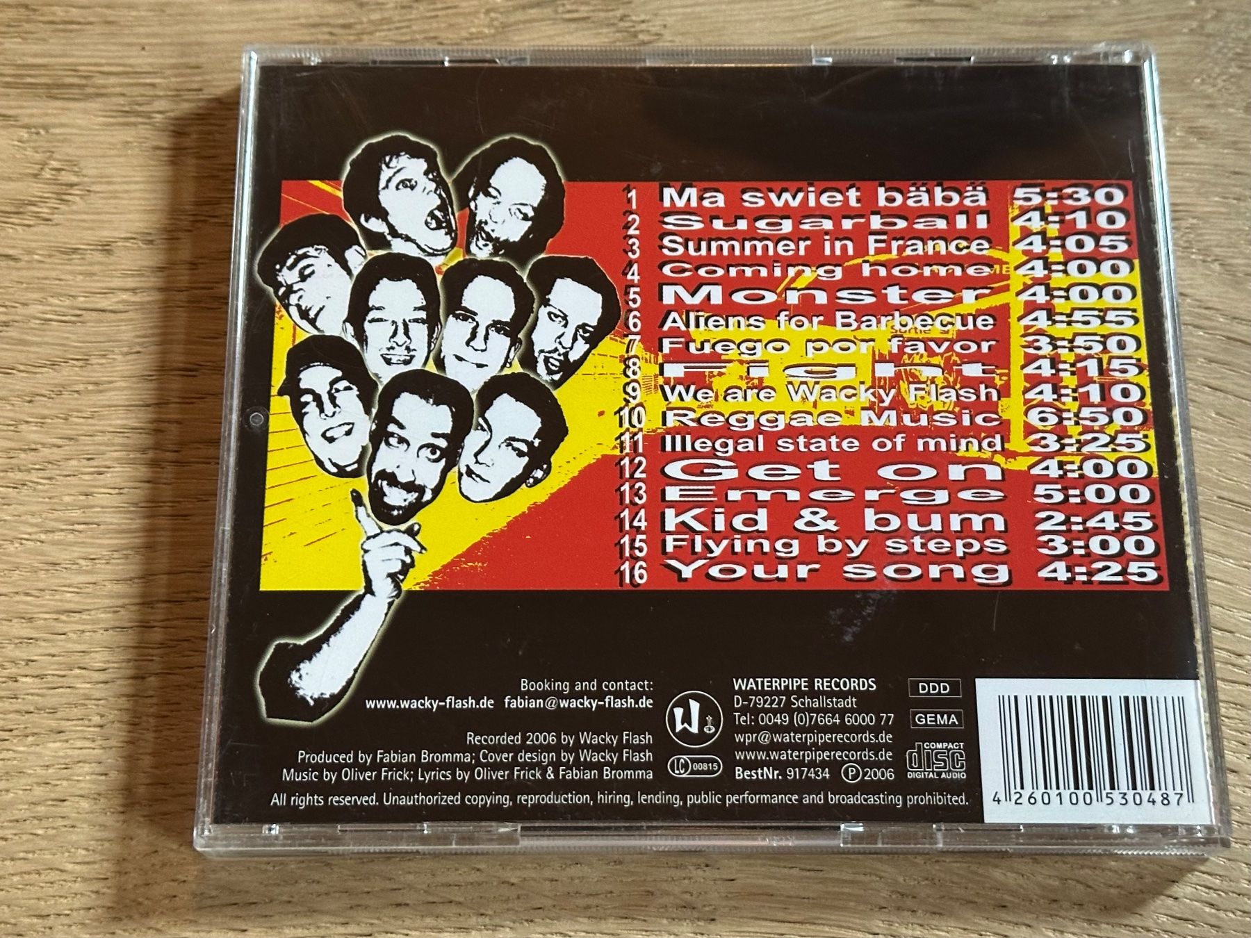 CD: Wacky Flasch - Don't think...just be - CD – Usato da Martina venduto da Chapuetschin 1