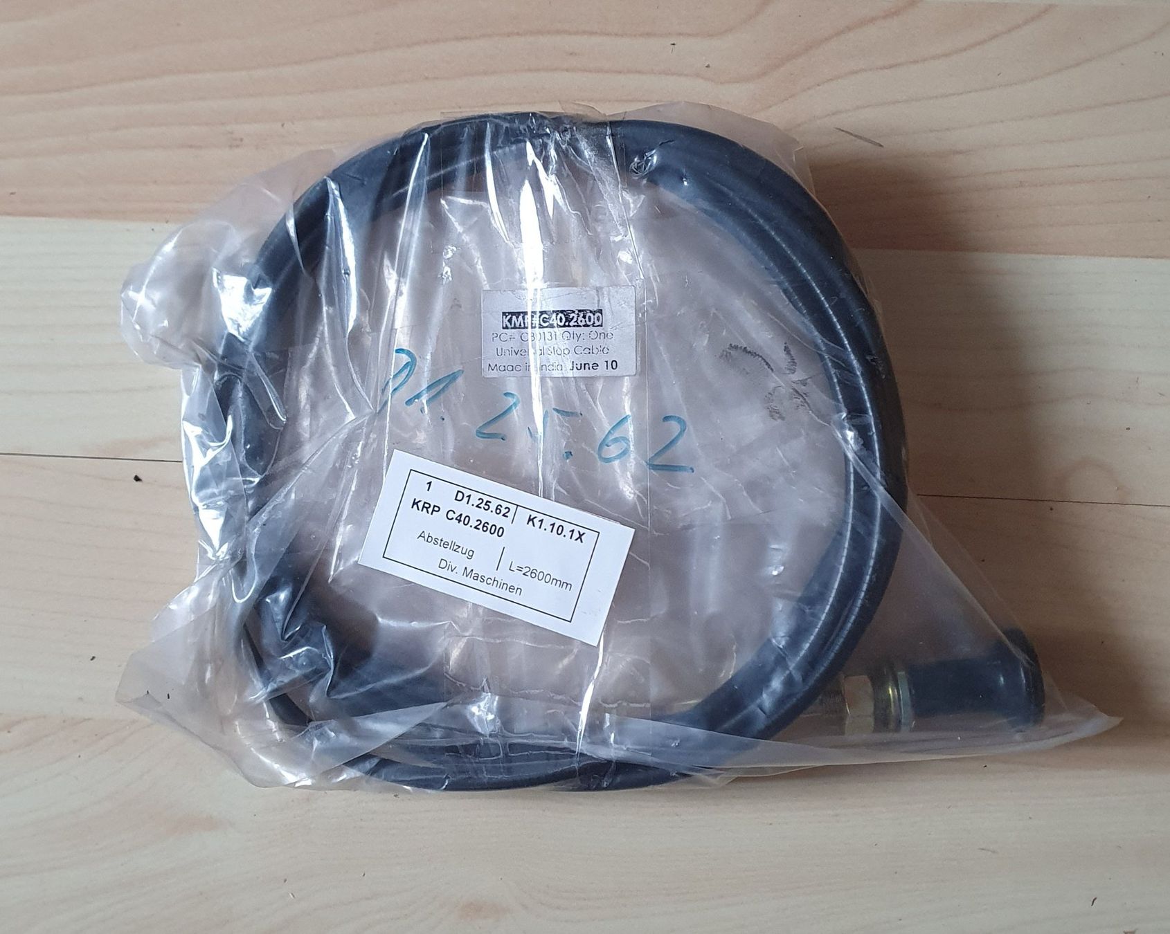 Cavi: Universal Draht Abstellzug 2600mm – Nuovo (secondo la descrizione) da Jona venduto da blr_cjg6