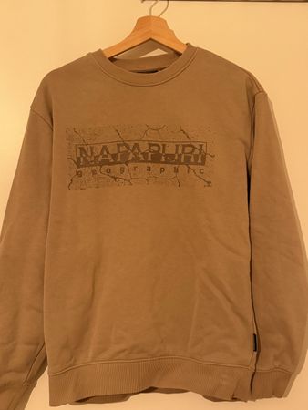 Sweatshirt Napapijri beige Grösse S guter Zustand