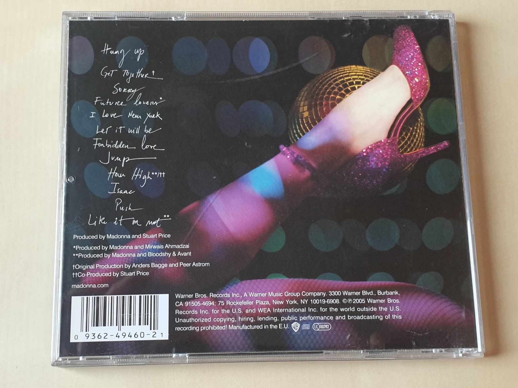 CD: Madonna Confessions on a Dancefloor – Usato da Stansstad venduto da collectorsshop 1
