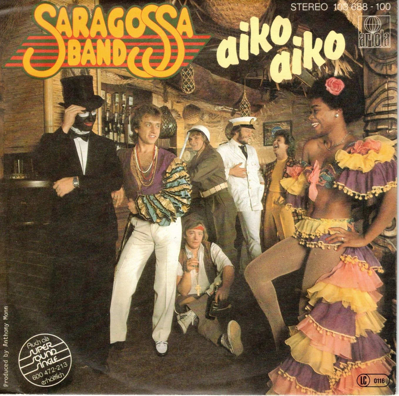 Dischi in vinile: Saragossa Band  --  Aiko aiko  Single7 – Usato da Rheinau venduto da asteng