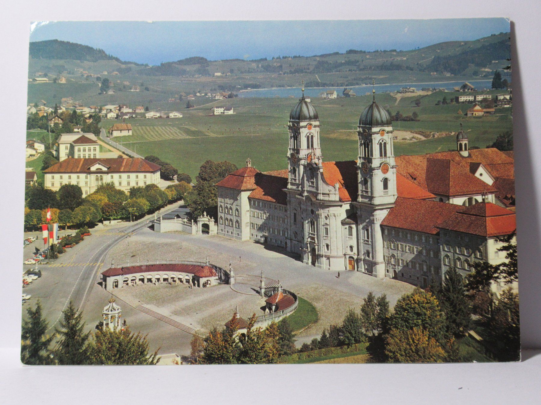 Cartoline postali: Einsiedeln , Kloster  1991 – Usato da Grenchen venduto da Bluemchen1900