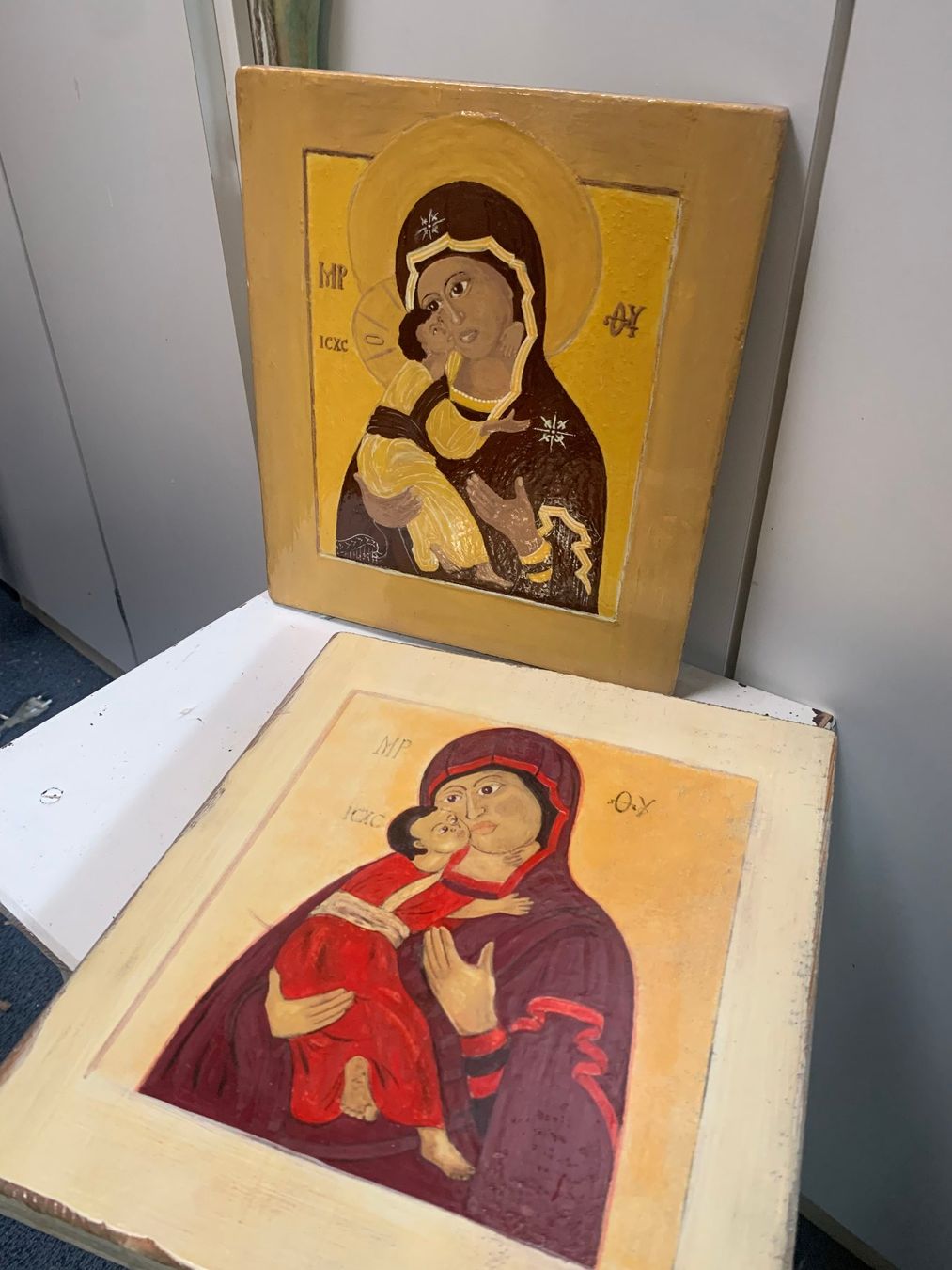 Dipinti: Ikone Maria mit Kind – Usato da St. Gallen venduto da Miousch 6
