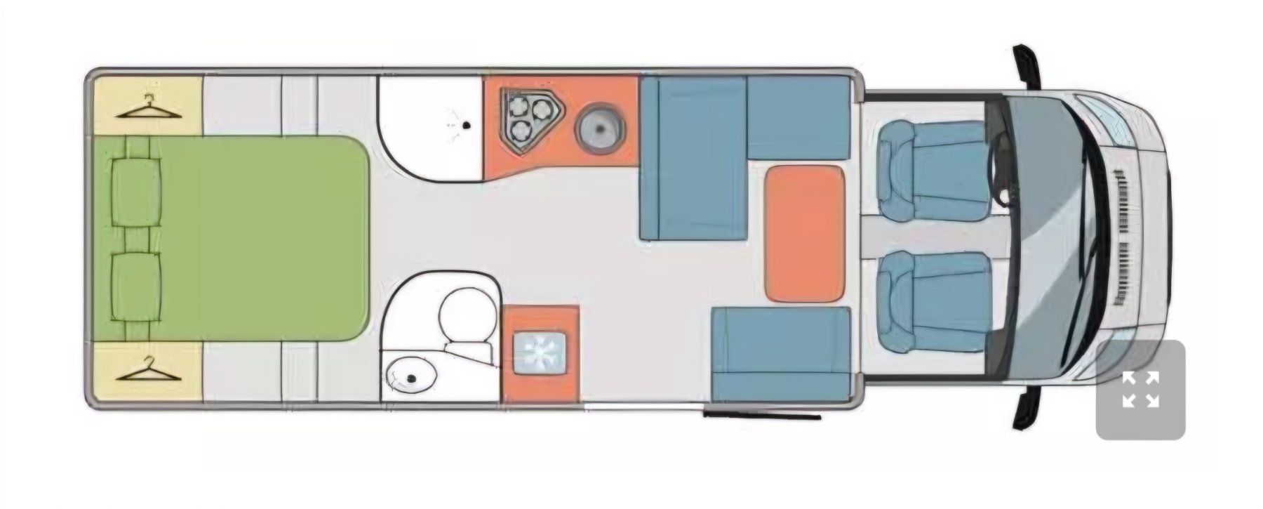 Chausson Véhicules de camping: Wohnmobil Chausson 718 XLB – D'occasion à Lengnau BE par Truemps 8
