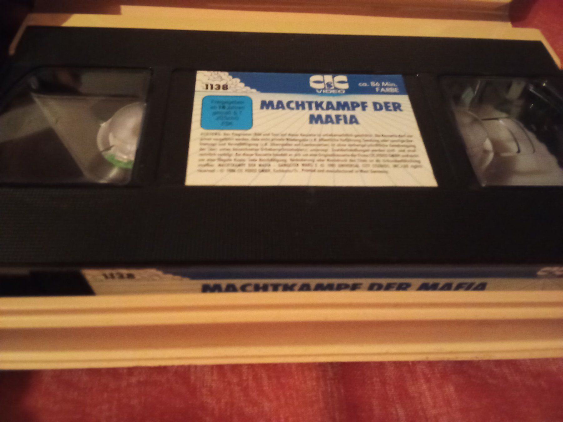 Tutti i VHS: Machtkampf der Mafia CIC Video VHS 1138 – Usato da Remetschwil venduto da Hofiii 2