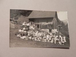 Echtphoto Karte Mühlehorn GL Glarus 1953