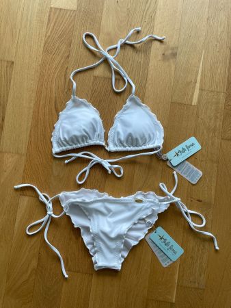 100% new bikini Luli Fama white S/M