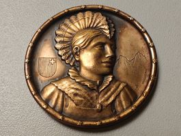 Bronzemedaille "Die Schweizer Trachten" SCHWYZ (106)