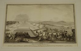 WALLISELLEN, LAVIERTE UMRISSRADIERUNG J. ASCHMANN UM 1790